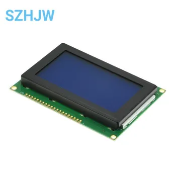 12864A 3.2-инчов модул LCD дисплей 128* 64, модул LCD дисплей, синьо IIC/I2C 5V KS0108