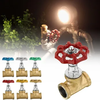 Индустриална лампа, Спирателен клапан, превключвател на светлината На лампа, Ютия клапан в стил loft, Реколта Настолна лампа, Водопровод, осветителни Тела, Осветление