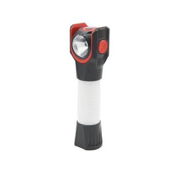 Лампа за къмпинг Акумулаторна ABS Водоустойчив фенер С прожекторным осветление, бликовый фенерче, въртящи многоцелеви