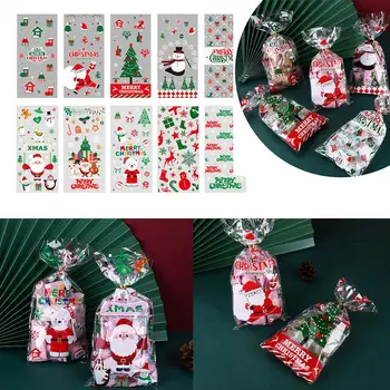 Сватбени Сувенири, подаръци за парти, Дядо Коледа, Снежен човек, Коледни опаковки за шоколадови Бонбони, Термосвиваемо опаковка за печене, за Съхранение на 